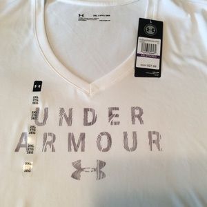 NWT Under Armour 2XL Heat Gear Workout V-Neck